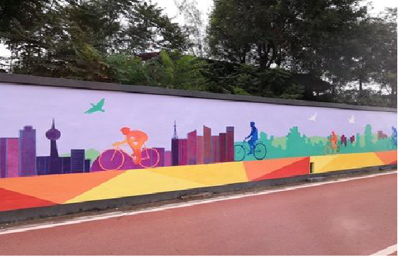 神木墙体彩绘-围墙