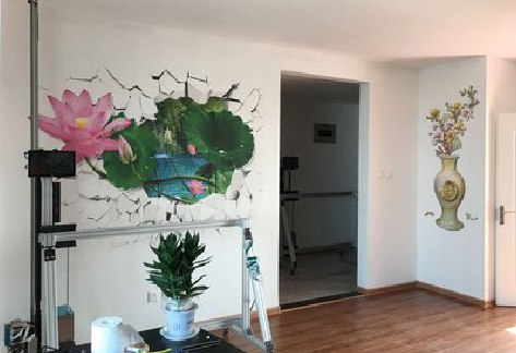 神木墙体彩绘相比墙纸的优势。