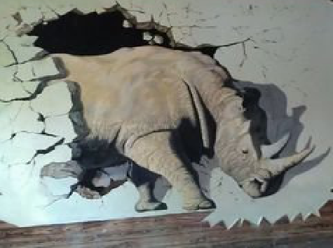 神木在墙绘中，如何绘制3D效果？