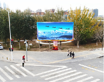 神木户外大屏广告投放要点。